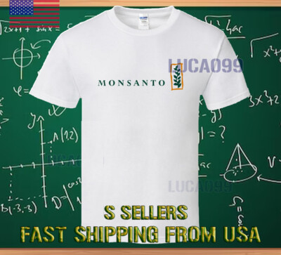 NEW SHIRT MONSANTO SEED AGRICULTURE RACING LOGO T-SHIRT FUNNY SIZE S-5XL