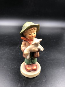 hummel boy with lamb