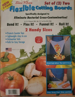 10 packs of 2 - Slice N Dice Flexible Cutting Board -  Disc on large quantity