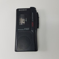 Sony M-527V MicroCassette Corder Recorder VOR Handheld For Parts