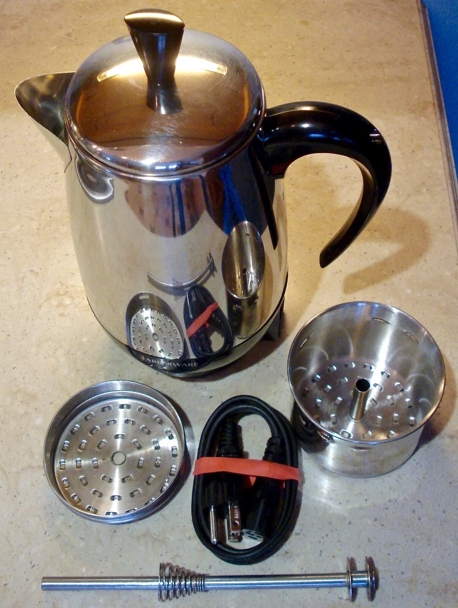 Farberware Stainless Steel 4 Cup Electric Coffee Percolator