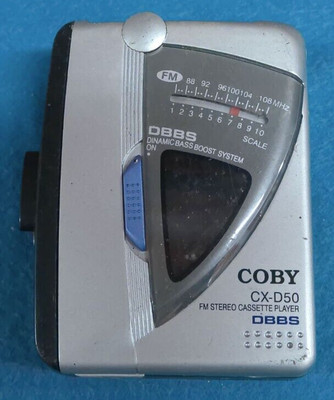 coby CX-D50 FM stereo cassette player