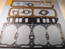 Silver King Tractor Fel-pro Head Gasket Set Continental F-162 Engines New