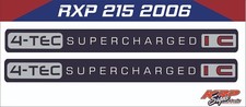 SEADOO RXP 215 2006 Graphics / Decal / Sticker Kit Supercharged decals only