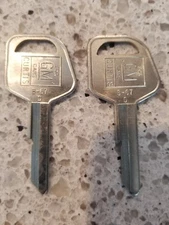 GM BLANK KEYS B-67 D UNCUT CURTIS KEYS