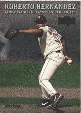 2000 Metal #158 Roberto Hernandez Tampa Bay Devil Rays Baseball Card