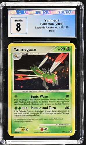 Yanmega graded CGC 8 for sale on eBay