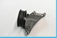 10-15 Jaguar XF X250 Engine Motor Lower Belt Idler Pulley Bracket w/ Pulley OEM