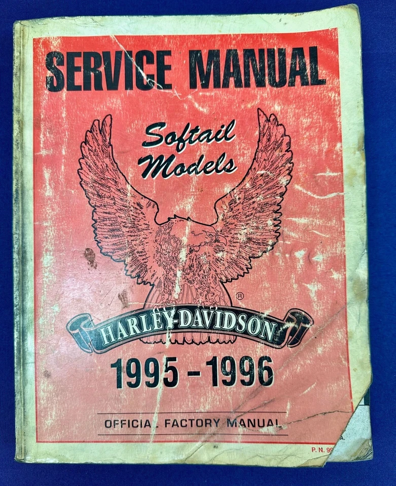 Manual de servicio de modelos Harley-Davidson Softail Foto 3 de 4