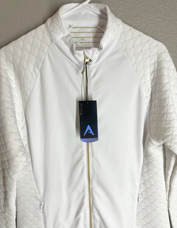 Antiqua Women’s Jacket, Size M - White NWT - Image 2 of 4