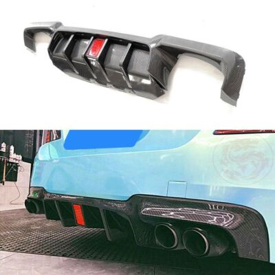 Rear Lower Diffuser for BMW 5 Ser F10 2010-2016 Modify to M5 Look W ...