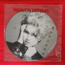 Madonna 12" slipmat First album 40th anniversary edition Holiday hyper sticker
