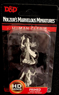 D&D Nolzur's Marvelous Miniatures: Female Human Cleric (73671) 2019 Sealed