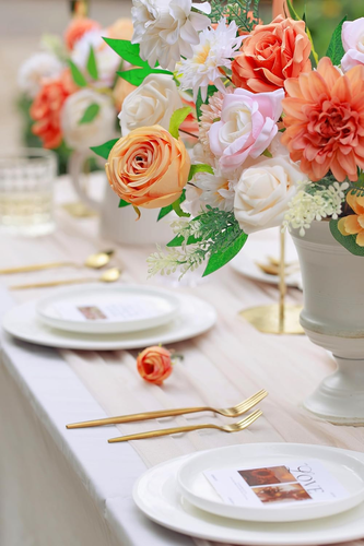 Autumn Faux Flower Set for DIY Bouquets & Home Decor Centerpieces - Picture 3 of 13