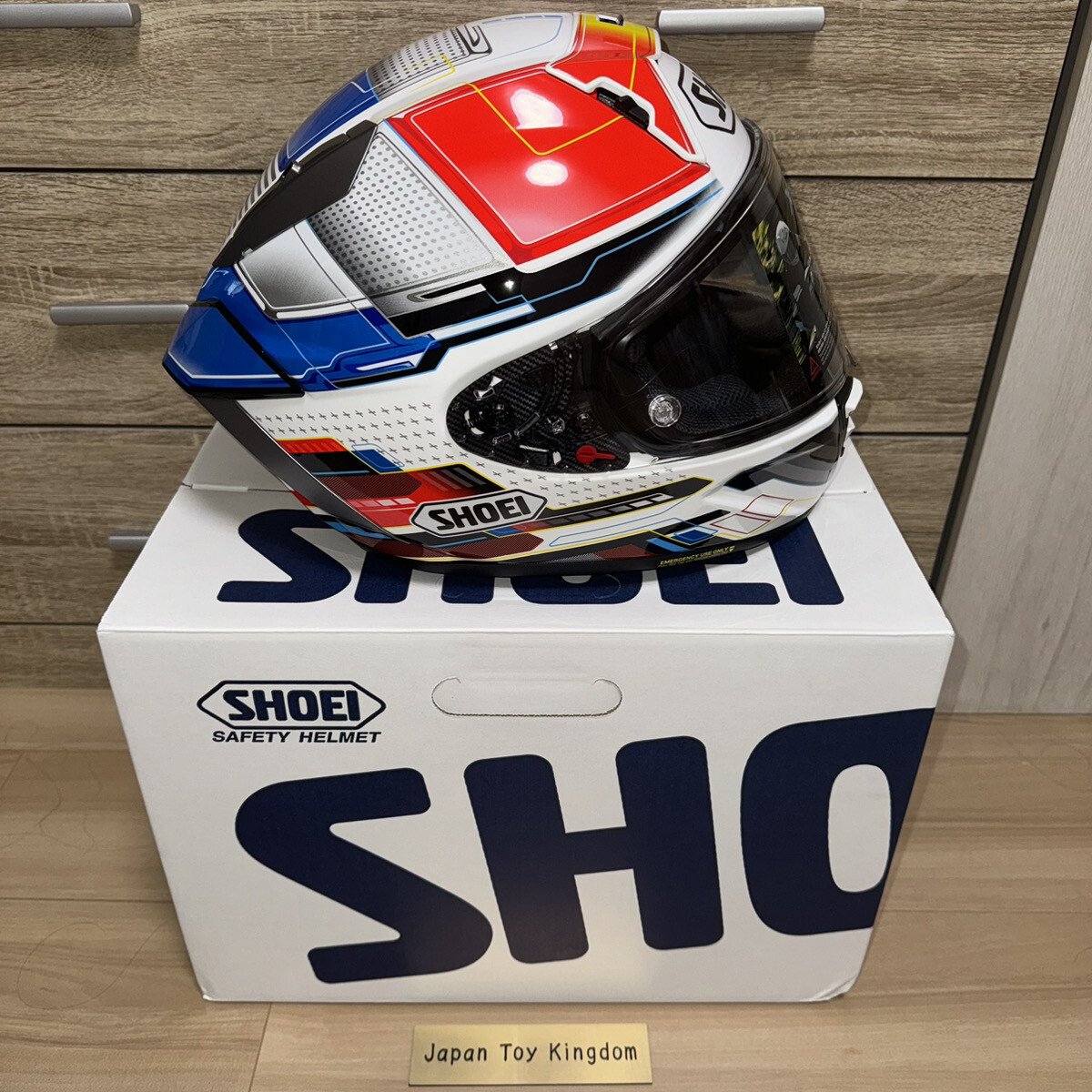 SHOEI X-Fifteen PROXY TC-10 WHITE/RED SHOEI X15 Size [S,M,L SHOEI X-Fifteen PROXY TC-10 WHITE/RED SHOEI X15 Size [S,M,L