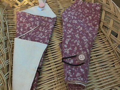 Handgefertigter hängender Scherenhalter / Ordnung und Nadeletui Laura Ashley rosa & elfenbeinfarben