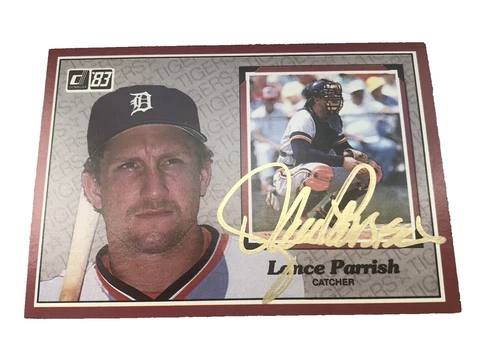 Lance Parrish Trading Cards