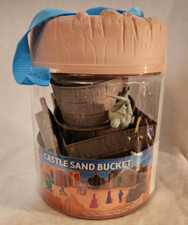 PLAY DAY Castle Sand Bucket Set / Sand Beach Toy Castle 12 Pieces New- Sealed