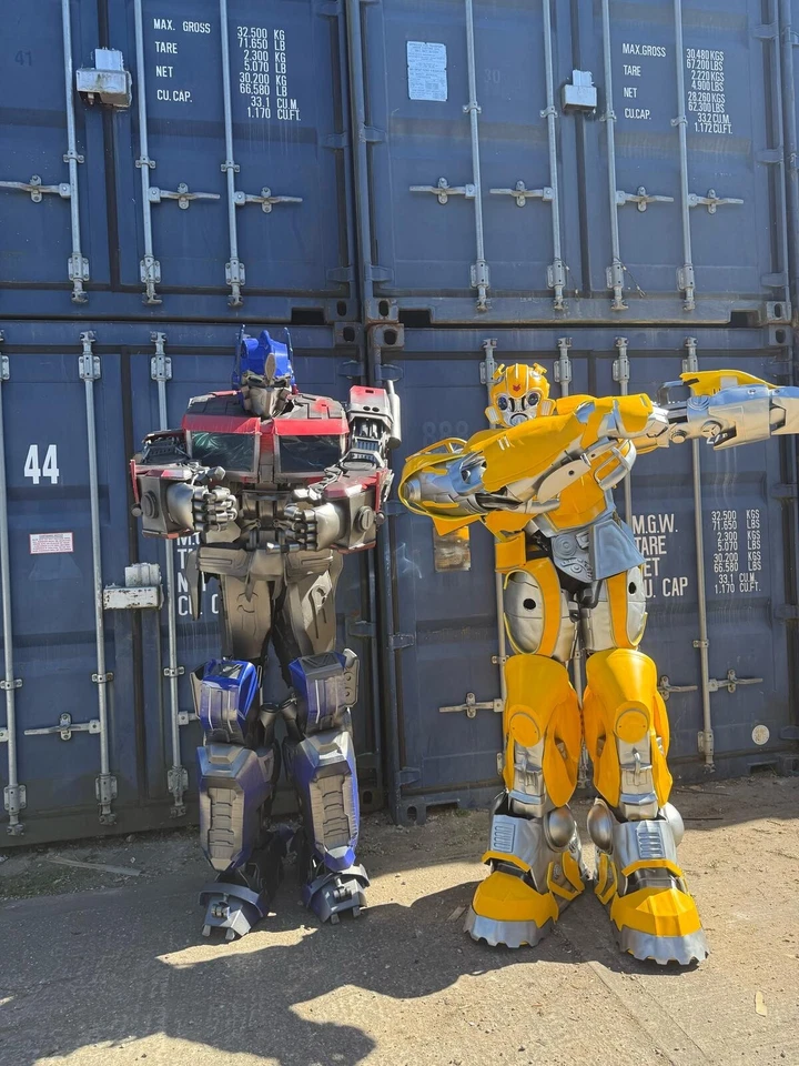 Transformers Optimus Prime & Bumblebee cosplay costume adult IN STOCK NOW - Image 4 of 4