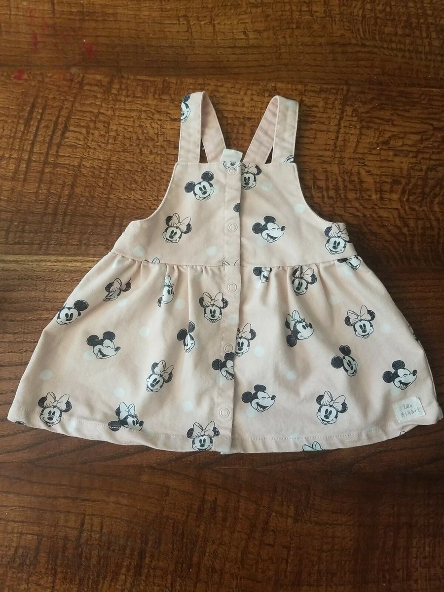 ZARA Disney Baby Minnie Mouse Overalls Dress 912 Months, 41 OFF