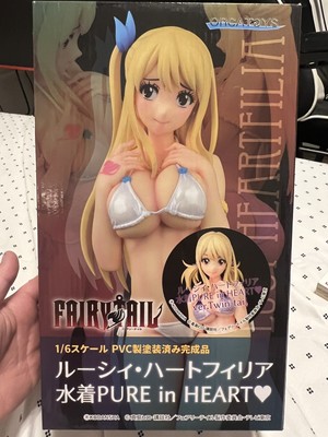 Fairy Tail Lucy Heartfilia Swimsuit Pure in Heart 1/6 PVC Figure Orca Toys
