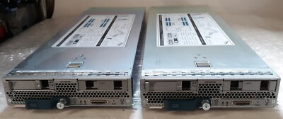 Pair of Cisco UCS B200 M3 Blade Server Intel Xeon E5-2640/2690 NO RAM HDD