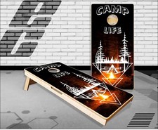 Camp Life Cornhole Boards Bean Bag Toss Game