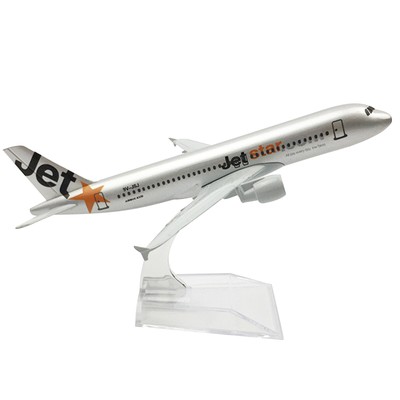 1:400 16cm A320 Jet Star Airlines Airplane Model Alloy Diecast Plane Model Decor