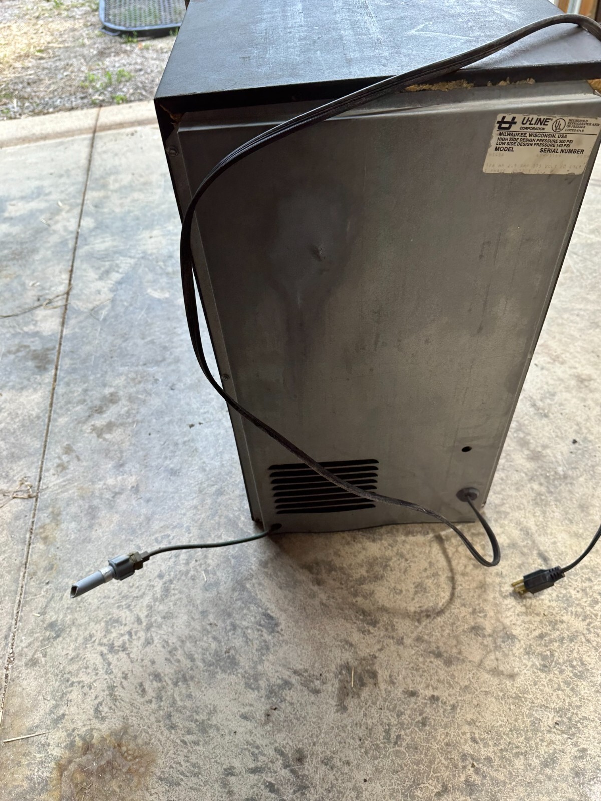 mercruiser marine FRESH WATER uline ice maker ice machine uline eBay