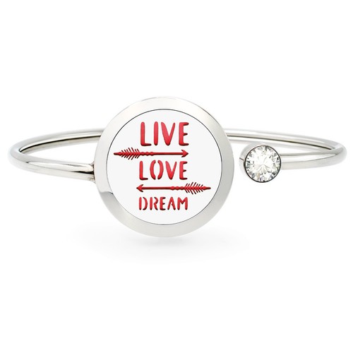 25mm  Rotatable Perfume Bangle Bracelet  Diffuser Essential Aromatherapy Locket - Picture 99 of 209