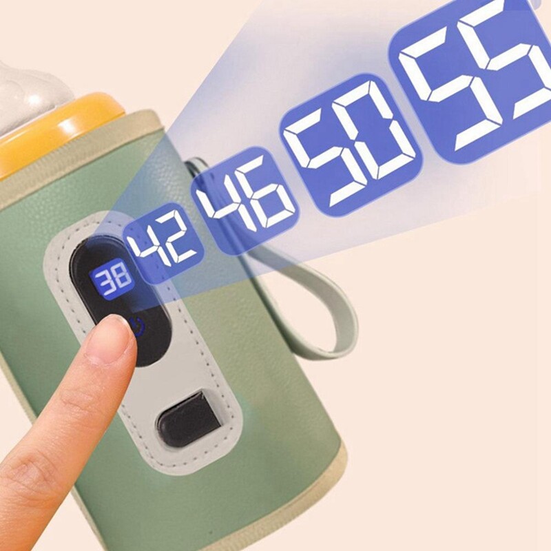 USB Milk Water Warmer Baby Nursing Bottle Heater for Outdoor Winter