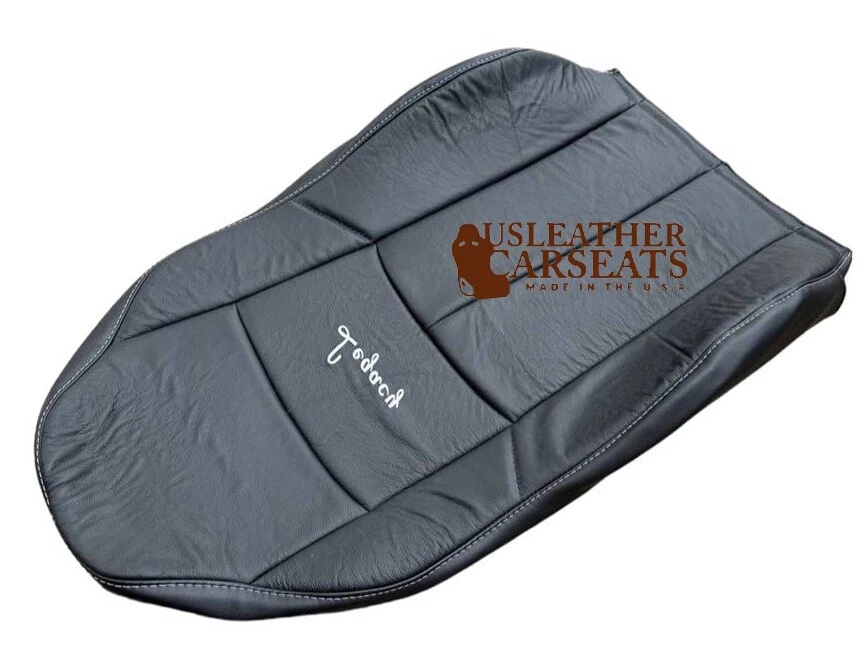 2012 2019 Peterbilt 389 Bailey грузовик и прицеп передний водитель кожаный чехол на сиденье черный - Изображение 3 из 4