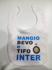 BAVAGLINO BAVAGLIO NEONATO NEONATA BAMBINO BAMBINA JUVENTUS COTONE 100%