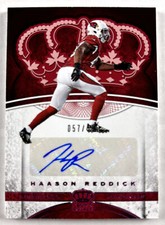 Haason Reddick 2017 Preferred Crown Royale Pink Auto #57/350 Cardinals