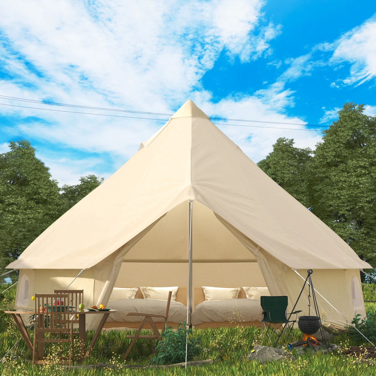 4 season wall clearance tent
