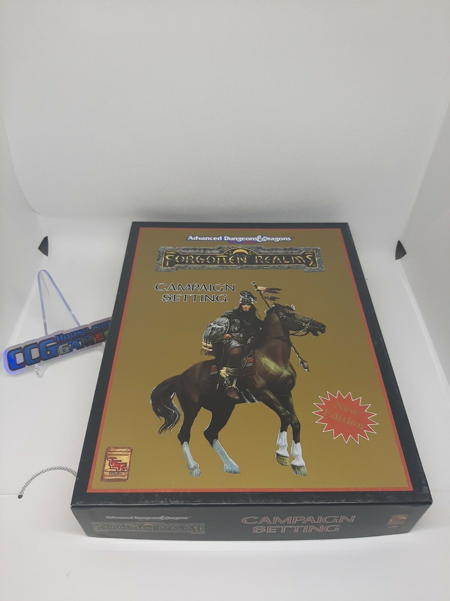 FORGOTTEN REALMS CAMPAIGN SETTING 1993 Boxed Set AD&D 2nd Edition