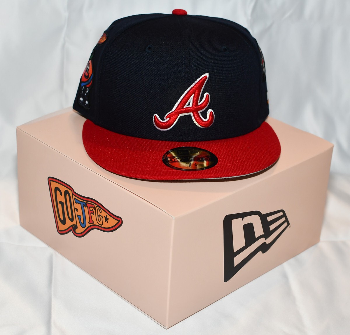 ニューヨーク・ヤンキース 59FIFTY 赤キャップ 7 1/4 New Era Atlanta