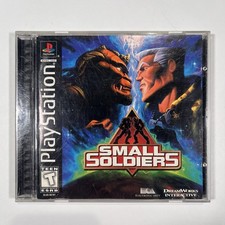 Small Soldiers (Sony PlayStation 1 PS1, 1998) Phil Hartman CIB TESTED RARE