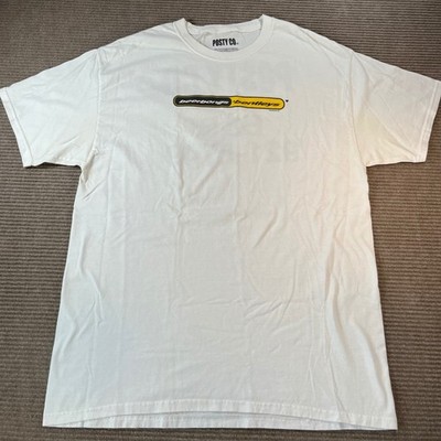 Post Malone Beerbongs & Bentleys Posty Co White Graphic T-Shirt XL Concert Merch