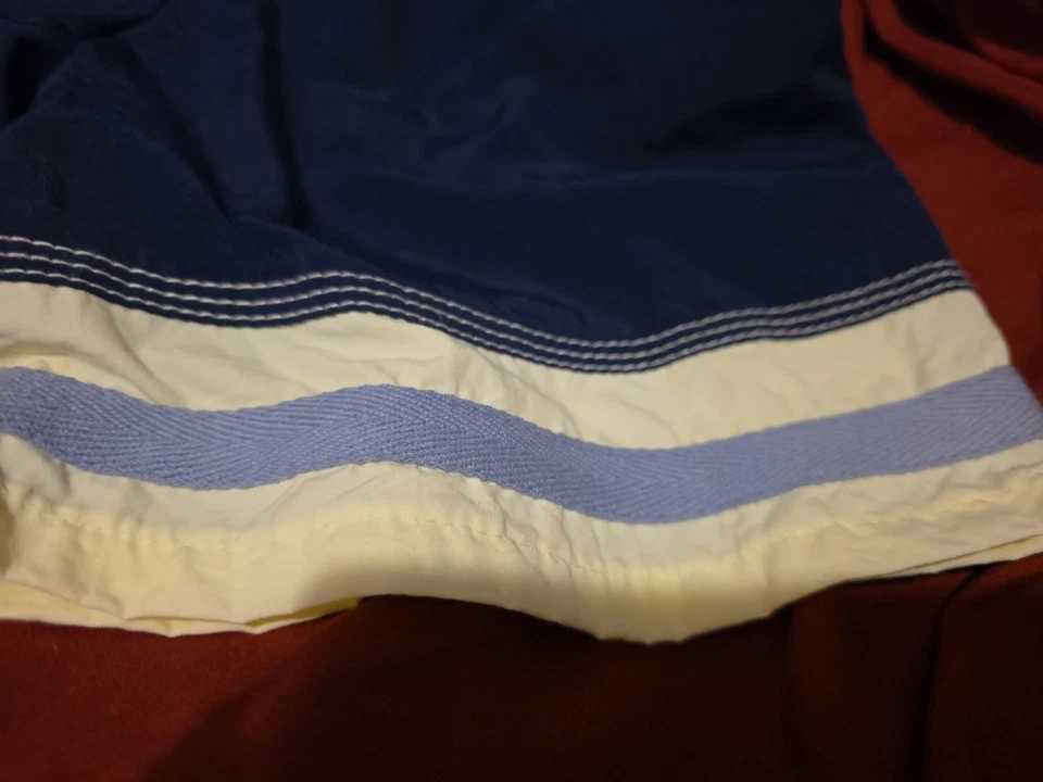 Kitestring Swimming Trunks Size 6 Boy's Blue/ Off White - Image 3 of 4