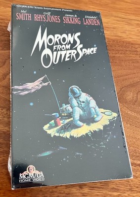 Morons From Outer Space (VHS, 1993) Mel Smith, Griff Rhys Jones - NEW, SEALED