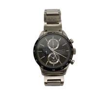 Seiko Solar Analog Watch Stainless Steel Mens Wristwatch V172 0AP0 Japan