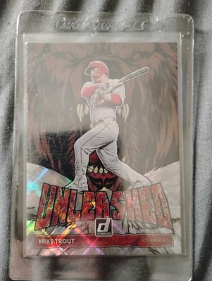 2022 Panini Donruss - Unleashed Mike Trout #UL-3 Vector