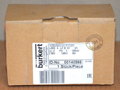Bürkert 00140566 Magnetventil NEU OVP