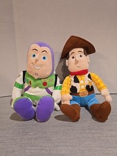 Disney Toy Story Buzz Lightyear  Woody Plush Pixar Kohls Cares