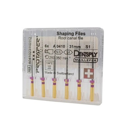 Dentsply A041023110112 ProTaper Universal Rotary File 31mm S1 6/Pk