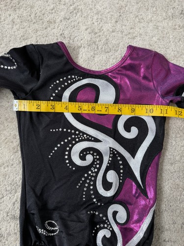 Dreamlight Wettkampf Trikot mit Strass Größe Kind 8-10 - Bild 9 von 11