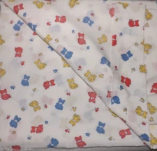Fabric Piece Teddy Bears Cotton 14 Inches Wide 50 Long Strip