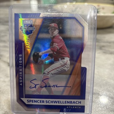 2021 Panini Elite Extra Edition Spencer Schwellenbach Die-Cut Signatures /99