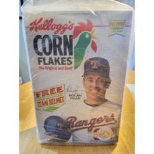 Nolan Ryan 1994 Kellogg's Corn Flakes Collectors Box -Unopened, Sealed!
